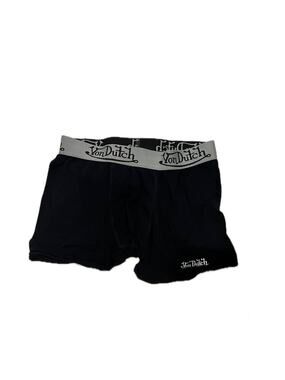 Von Dutch Black Boxer Brief Shorts Mens Med